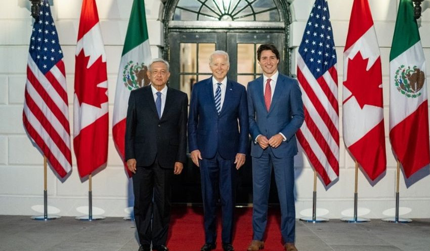 Meeting of leaders of US, Canada and Mexico held