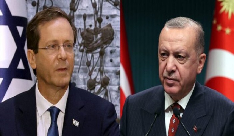 Israeli president invites Turkey's Erdogan to visit, receives envoy
