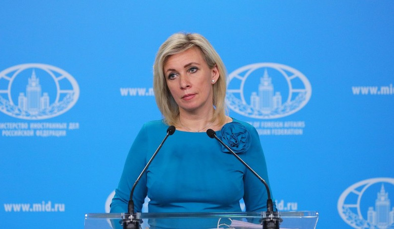 Захарова отказалась комментировать заявление президента Азербайджана о том, что дорога открыта и армяне Арцаха могут уехать
