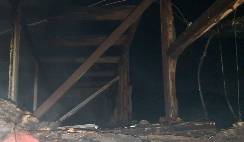 Հրդեհ Գյումրի քաղաքում