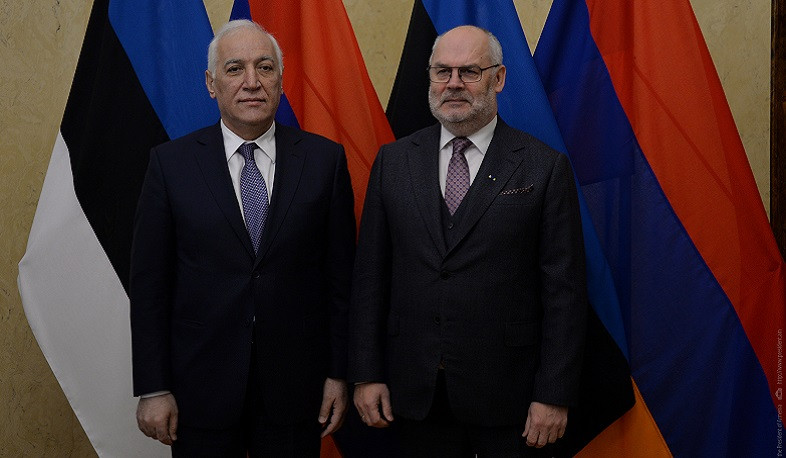 Նախագահ Խաչատուրյանն էստոնացի պաշտոնակցին է ներկայացրել Լաչինի միջանցքի շրջափակման  հետևանքները