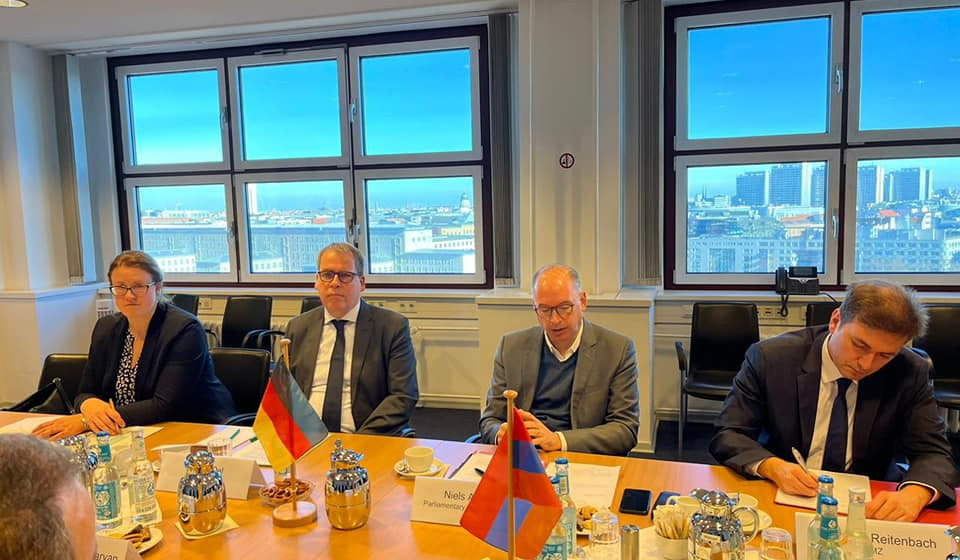 Possibilities of further cooperation between Armenia and Germany discussed