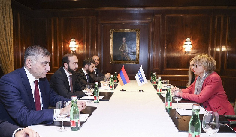 Meeting of Foreign Minister of Armenia with OSCE Secretary General