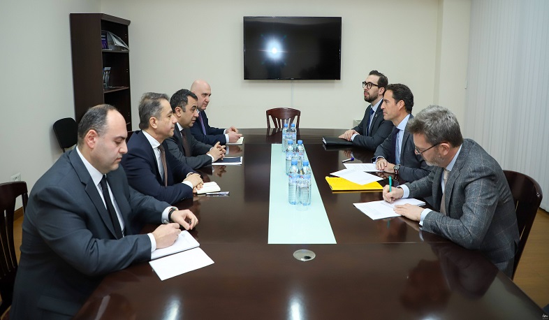 Meeting of Deputy Foreign Minister of Armenia with NATO Secretary General’s Special Representative for Caucasus and Central Asia