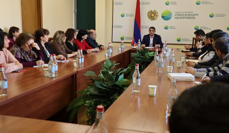 ՇՄՆ-ում հանդիպման ընթացքում անդրադարձ է կատարվել բնապահպանական խնդիրների լայն շրջանակի