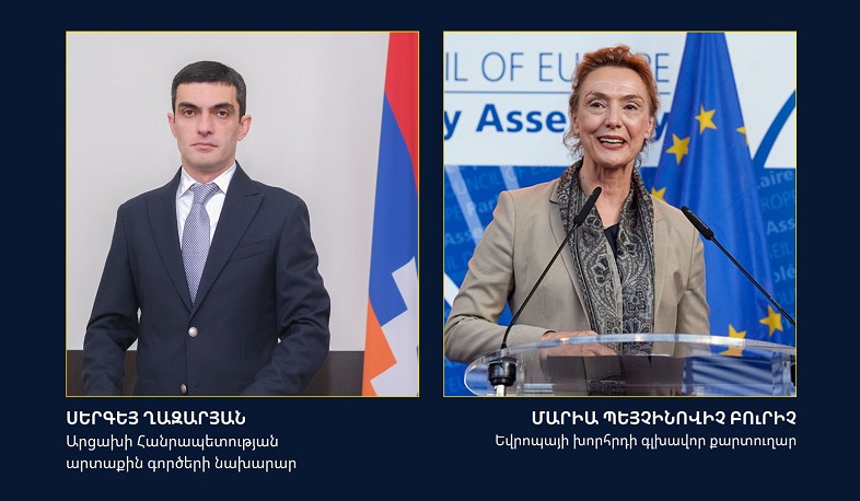 Minister of Foreign Affairs of Artsakh sent letter to Secretary General of the Council of Europe regarding Artsakh blockade