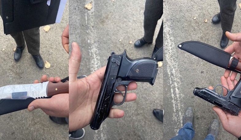 Ատրճանակ ու մարիխուանա. ոստիկանների բացահայտումները