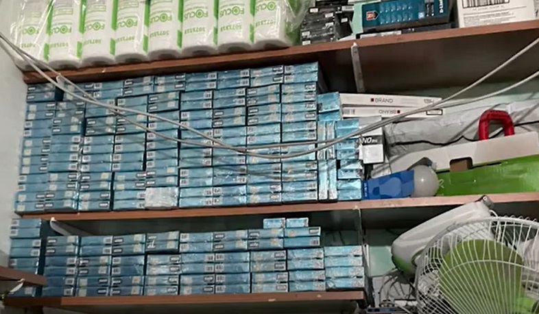 ՊԵԿ-ը հայտնաբերել է կեղծ ակցիզային դրոշմանիշներով դրոշմավորված 1274 տուփ ծխախոտ