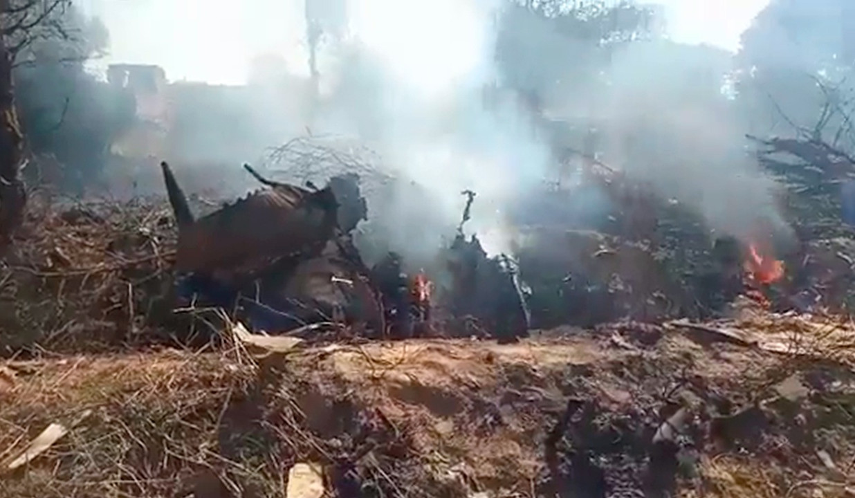 Հնդկաստանում ռազմաօդային ուժերի երկու ինքնաթիռ է կործանվել