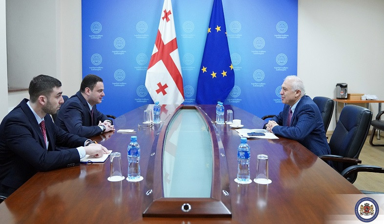 Ambassador Smbatyan presented humanitarian crisis in Nagorno-Karabakh to Deputy Foreign Minister of Georgia