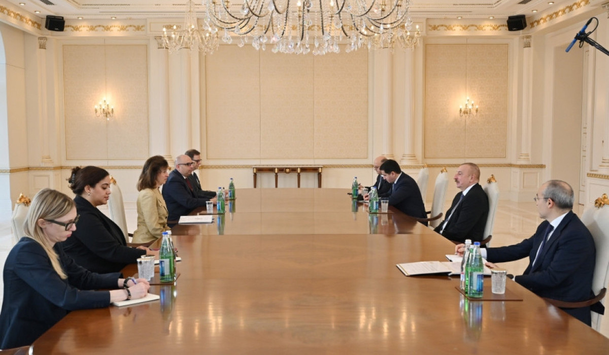Ильхам Алиев принял советника заместителя госсекретаря США