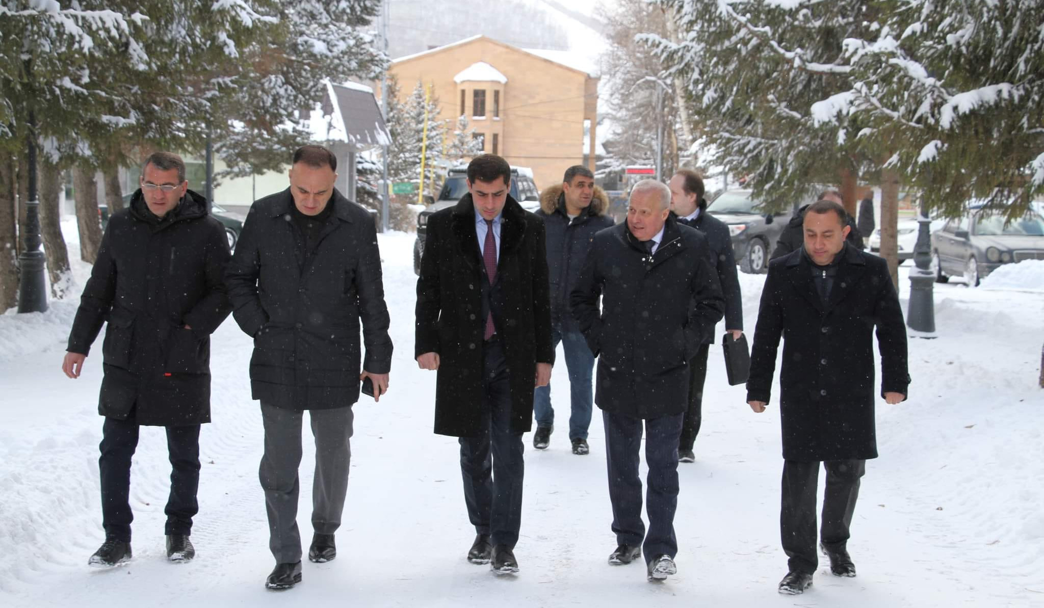 Russian ambassador in Jermuk observed areas adjacent to town, where Azerbaijani Armed Forces are now deployed