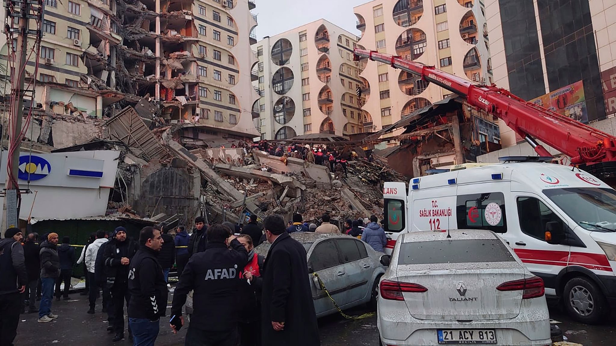 More than 500 dead as 7.8-magnitude earthquake hits southern Turkey