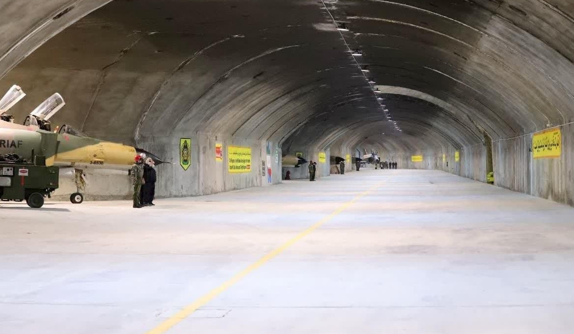 Iran Army unveils underground air base, IRNA