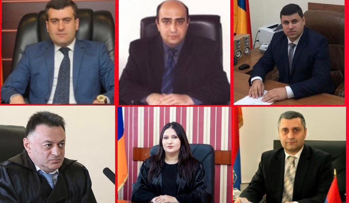 Բարձրագույն դատական խորհրդի որոշմամբ դադարեցվել են 6 դատավորների լիազորությունները