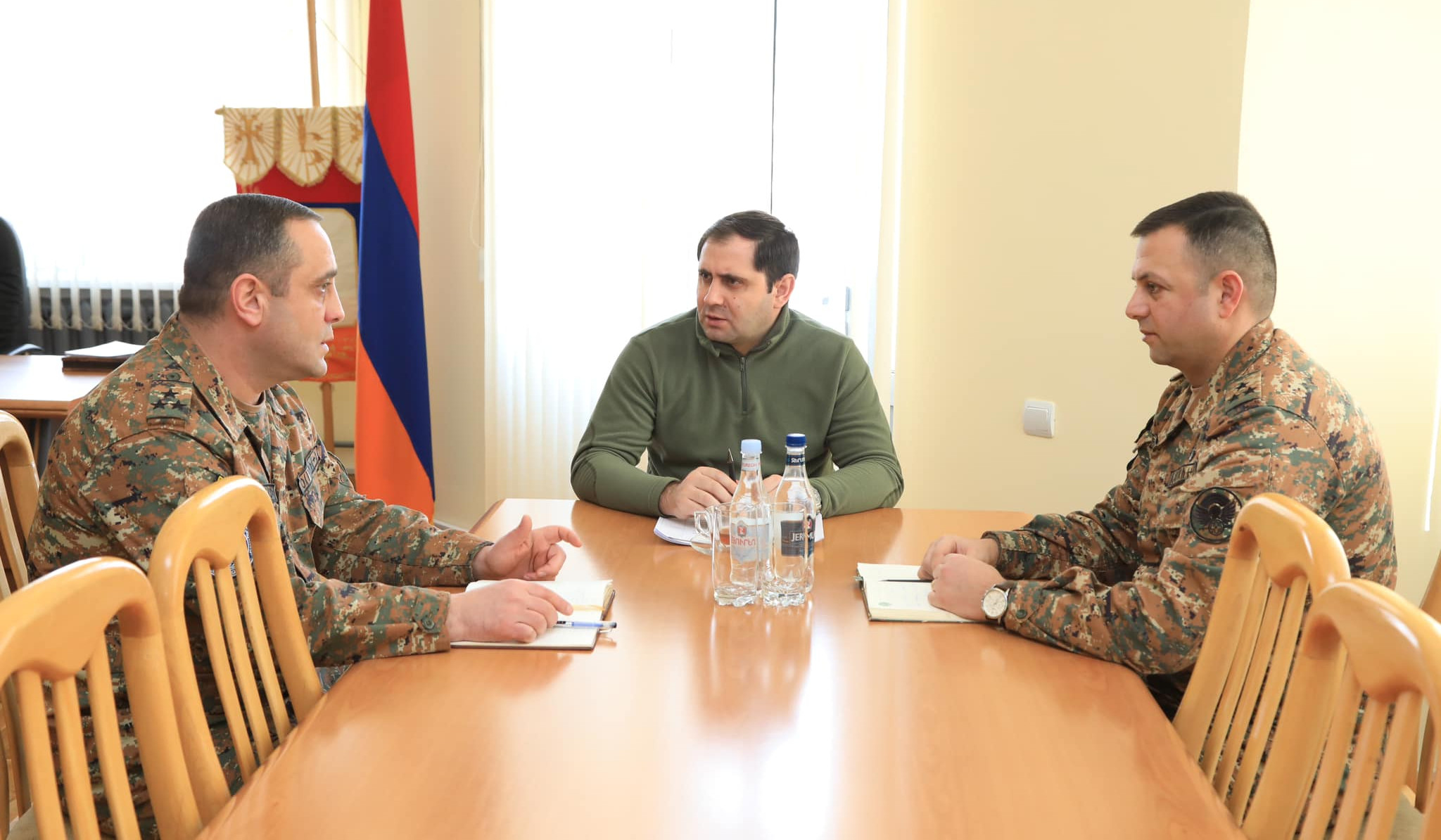Purpose of reforms of Armed Forces is to increase fighting ability of troops, to improve social conditions: Papikyan