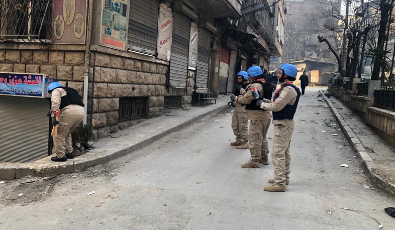 Հումանիտար ականազերծման կենտրոնն օգնություն է ցուցաբերում երկրաշարժից տուժած սիրիական բնակավայրերին