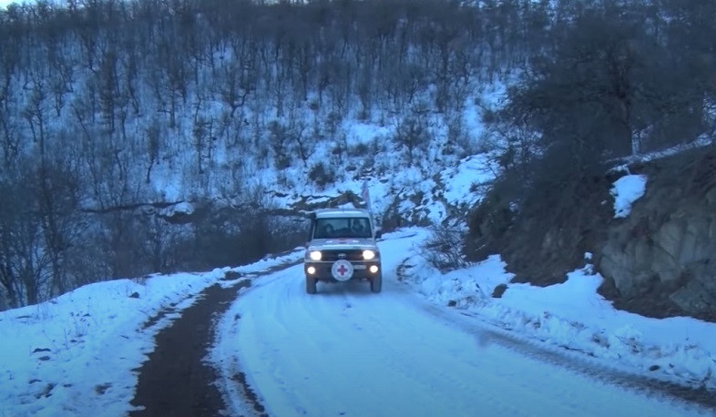 Another seven patients transported on February 14 from Artsakh to Armenia with the mediation of ICRC