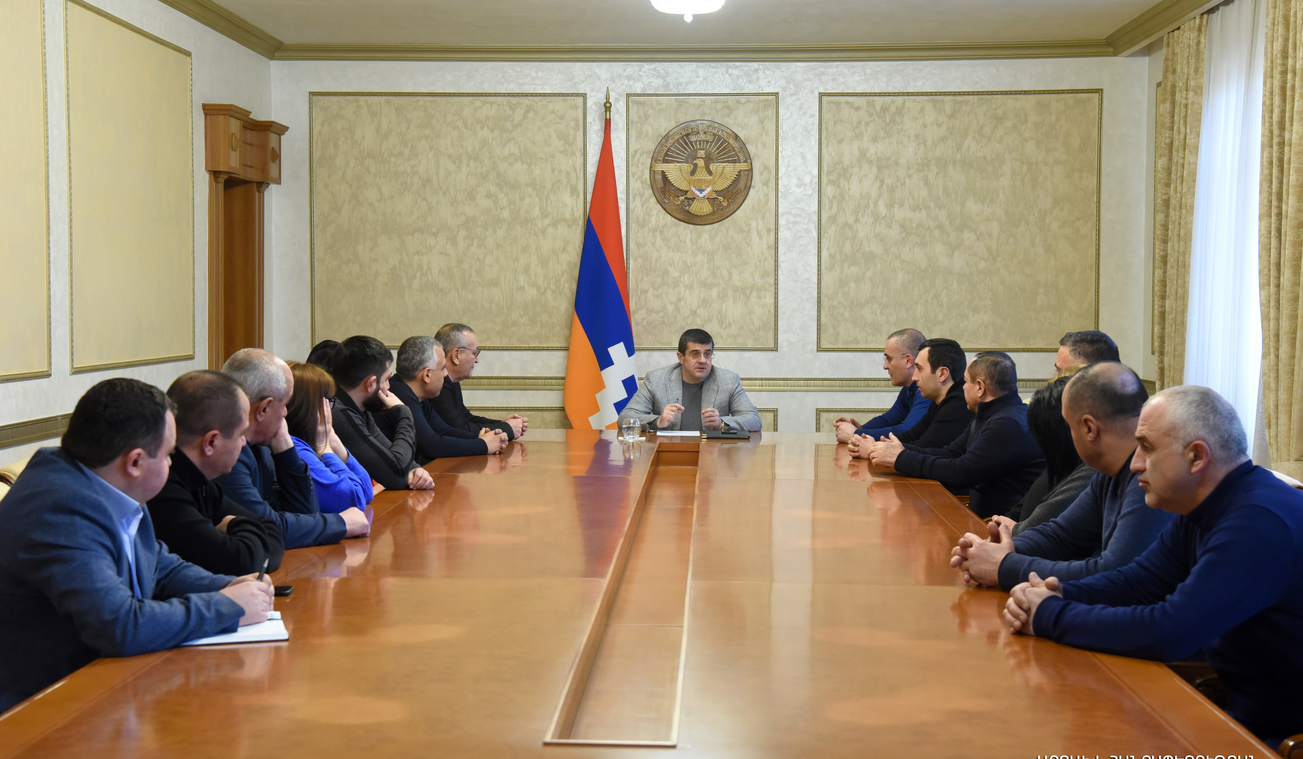 President Arayik Harutyunyan met with the
