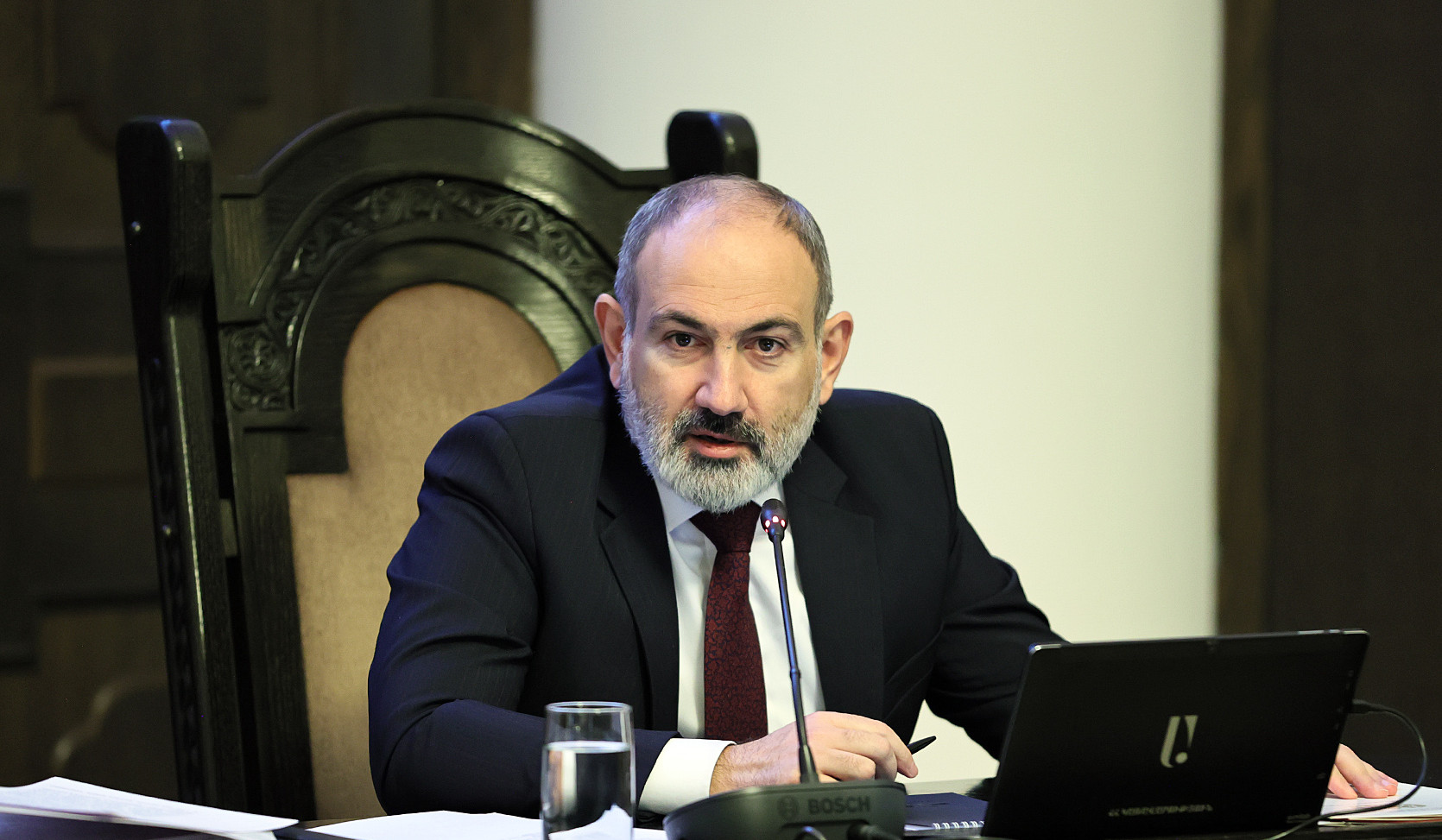 Armenian Prime Minister Pashinyan's speech about the situation in the Lachin Corridor and the work on the next phase of the draft peace treaty with Azerbaijan