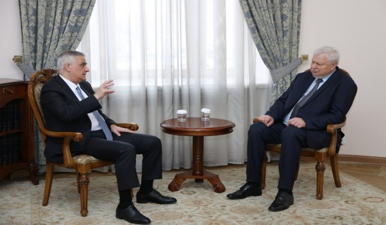 Mher Grigoryan presented situation in Nagorno-Karabakh to Andrzej Kasprzyk