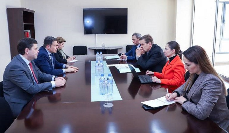 Meeting of Deputy Foreign Minister Paruyr Hovhannisyan with PACE co-rapporteurs