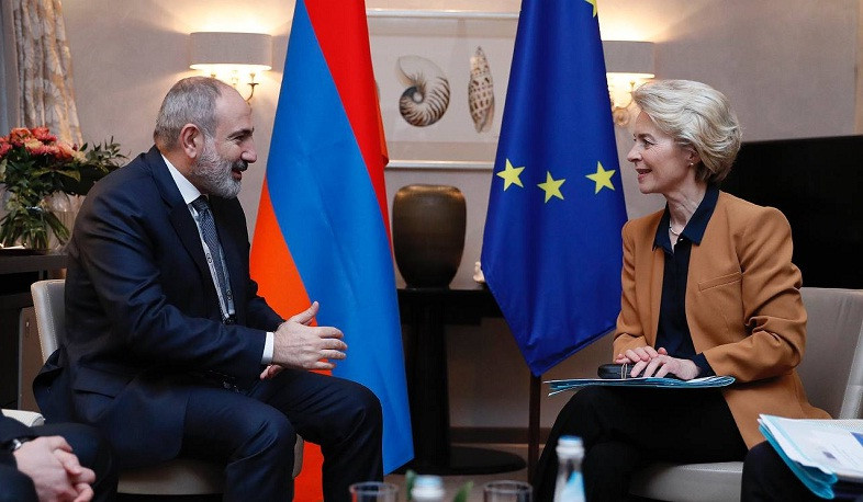 Никол Пашинян и Урсула фон дер Ляйен обсудили вопросы, связанные с сотрудничеством Армения-ЕС