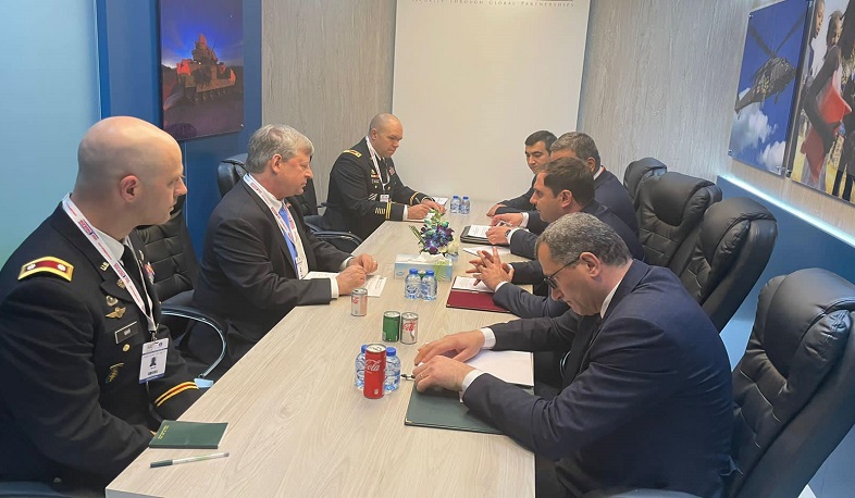 Suren Papikyan discussed possibilities of military-technical cooperation with representative of US Department of Defense