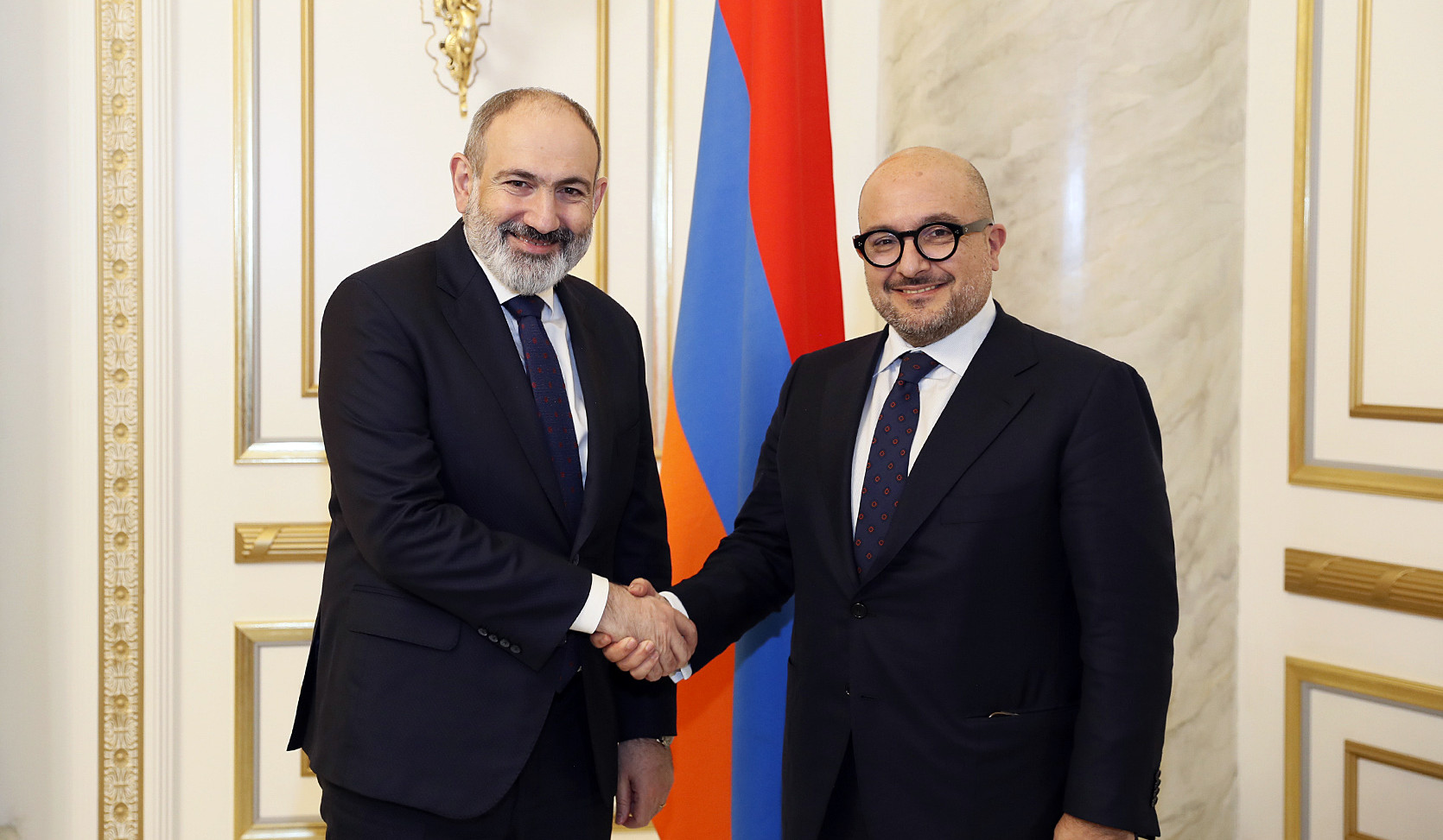Armenian Prime Minister receives the Minister of Culture of Italy