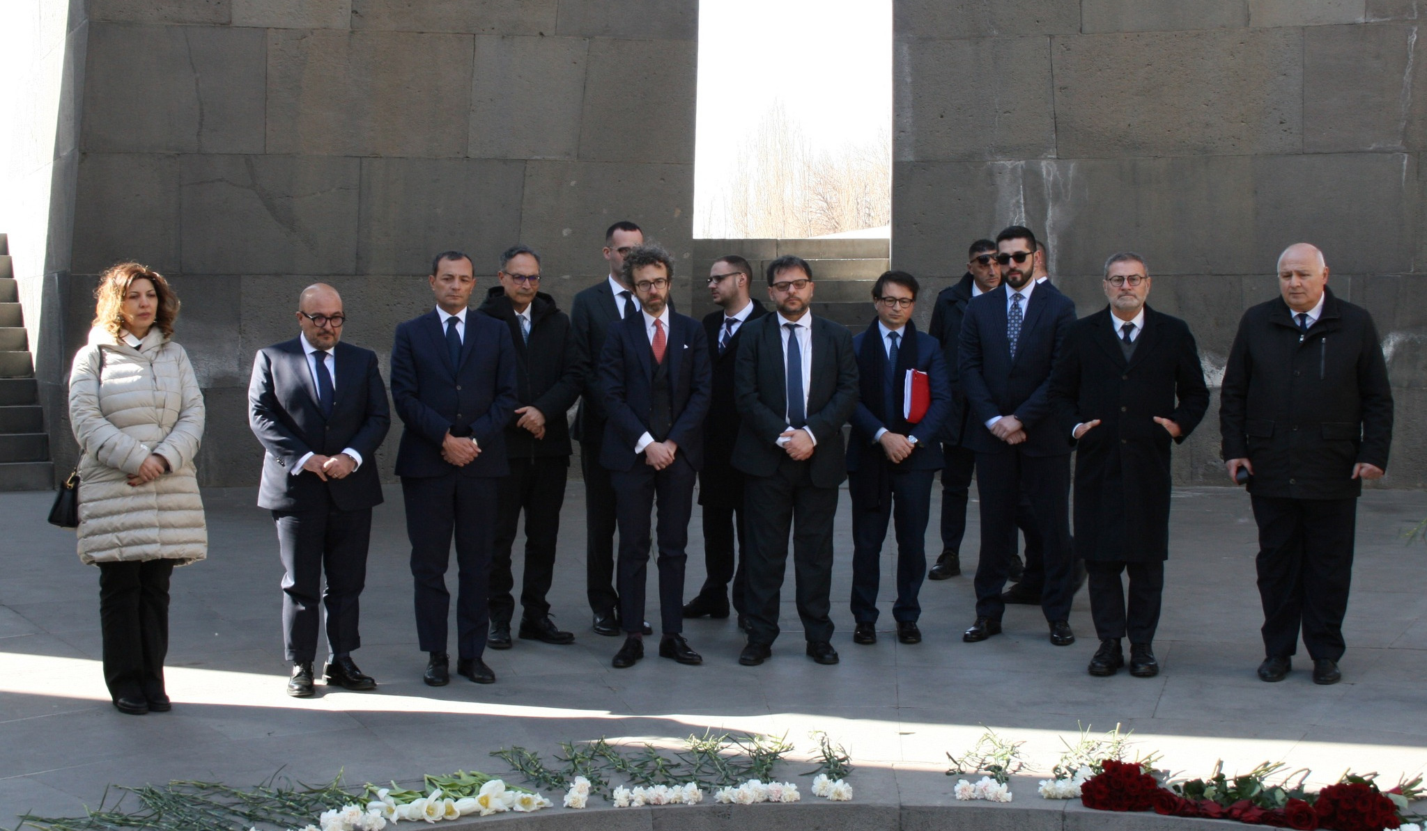 Minister of Culture of Italy visited Armenian Genocide Memorial