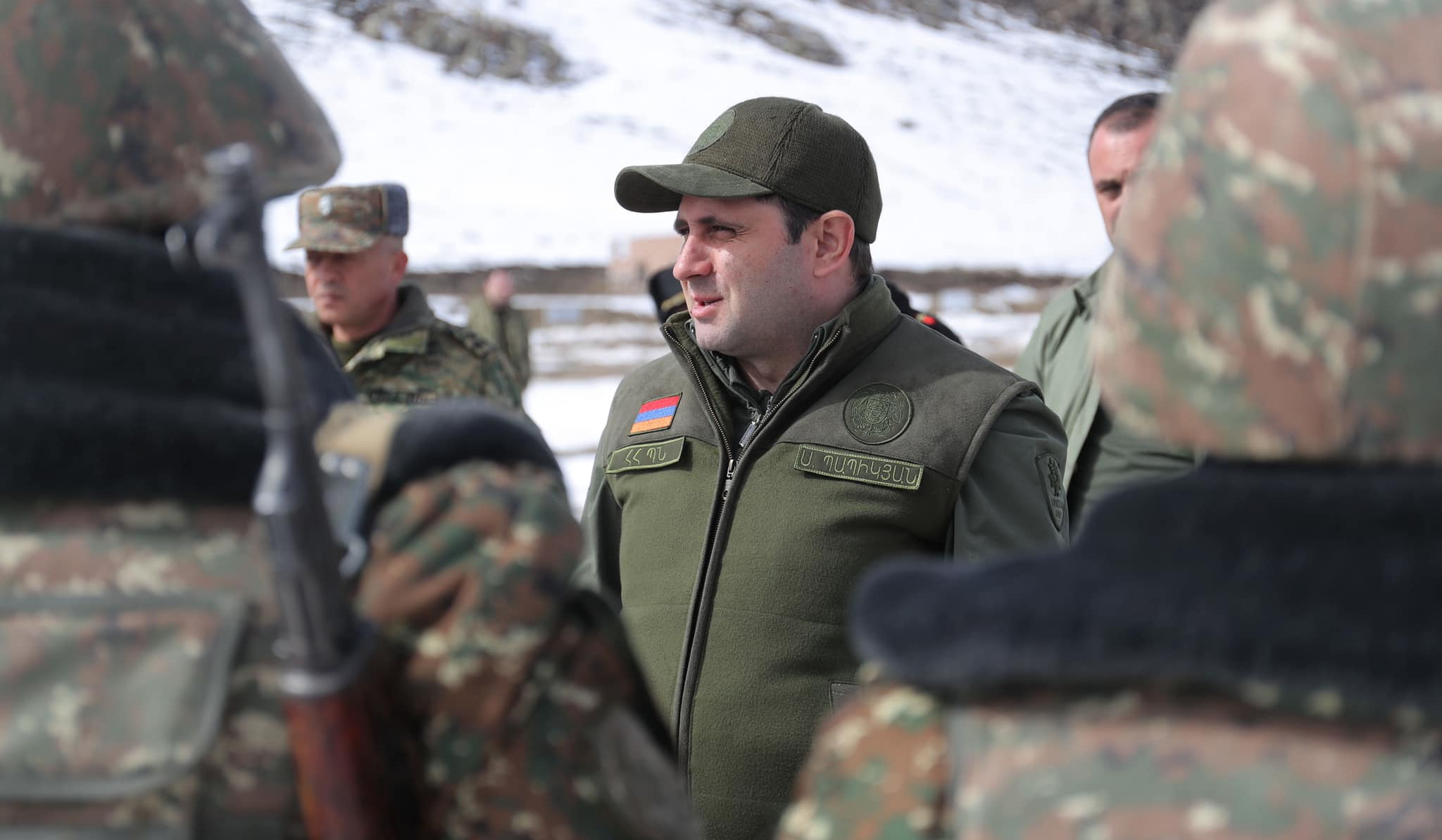 Սուրեն Պապիկյանը ծանոթացել է նոր կառուցվող զորանոցների շինարարական աշխատանքների ընթացքին