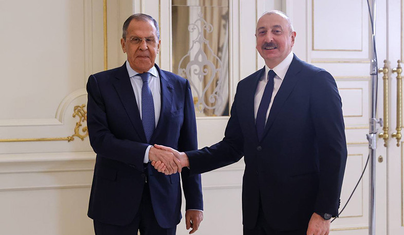 Lavrov met with Aliyev in Baku