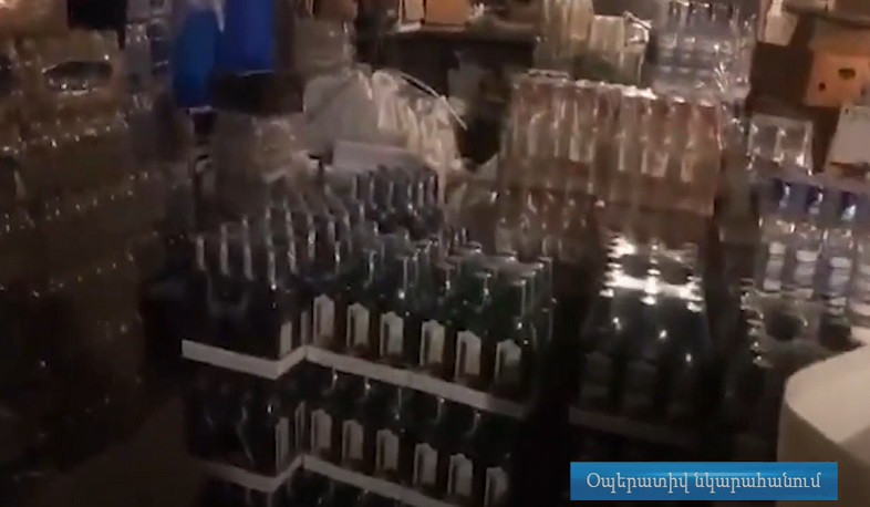 ՊԵԿ-ը բացահայտել Է կեղծ ակցիզային դրոշմանիշերով օղու և կոնյակների արտադրություն. պետությանը հասցվել է 15 մլն դրամի վնաս