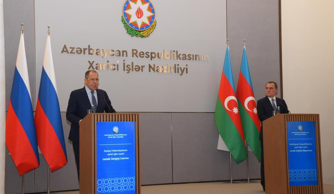 Russia ready to create an opportunity to continue trilateral negotiations with the foreign ministers of Azerbaijan and Armenia, Lavrov