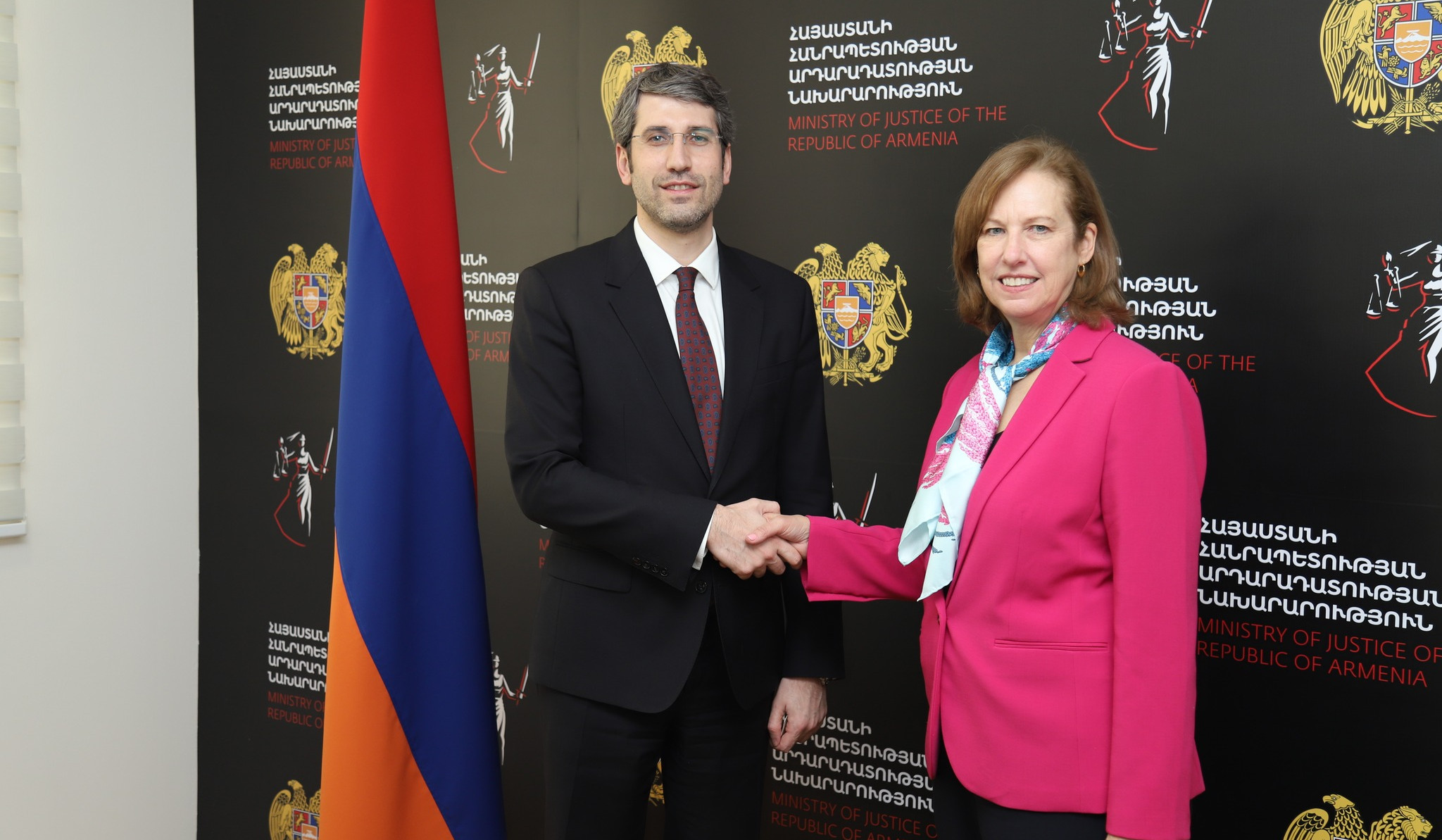 Գրիգոր Մինասյանը Քրիստինա Քվինին է ներկայացրել արդարադատության ոլորտի բարեփոխումները