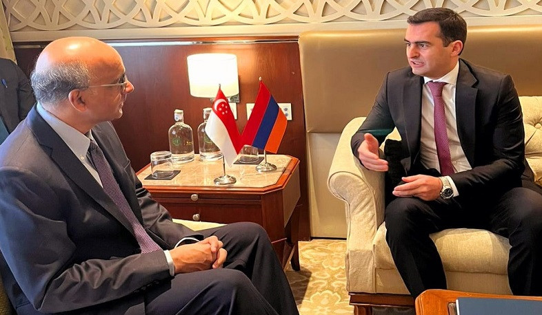 Հակոբ Արշակյանը և Սինգապուրի ավագ նախարարը քննարկել են ՏՏ ոլորտում հարաբերությունների զարգացումը