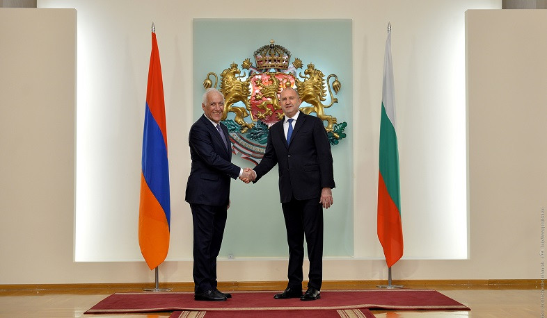 President Vahagn Khachturyan sent congratulatory message to President of Bulgaria Rumen Radev