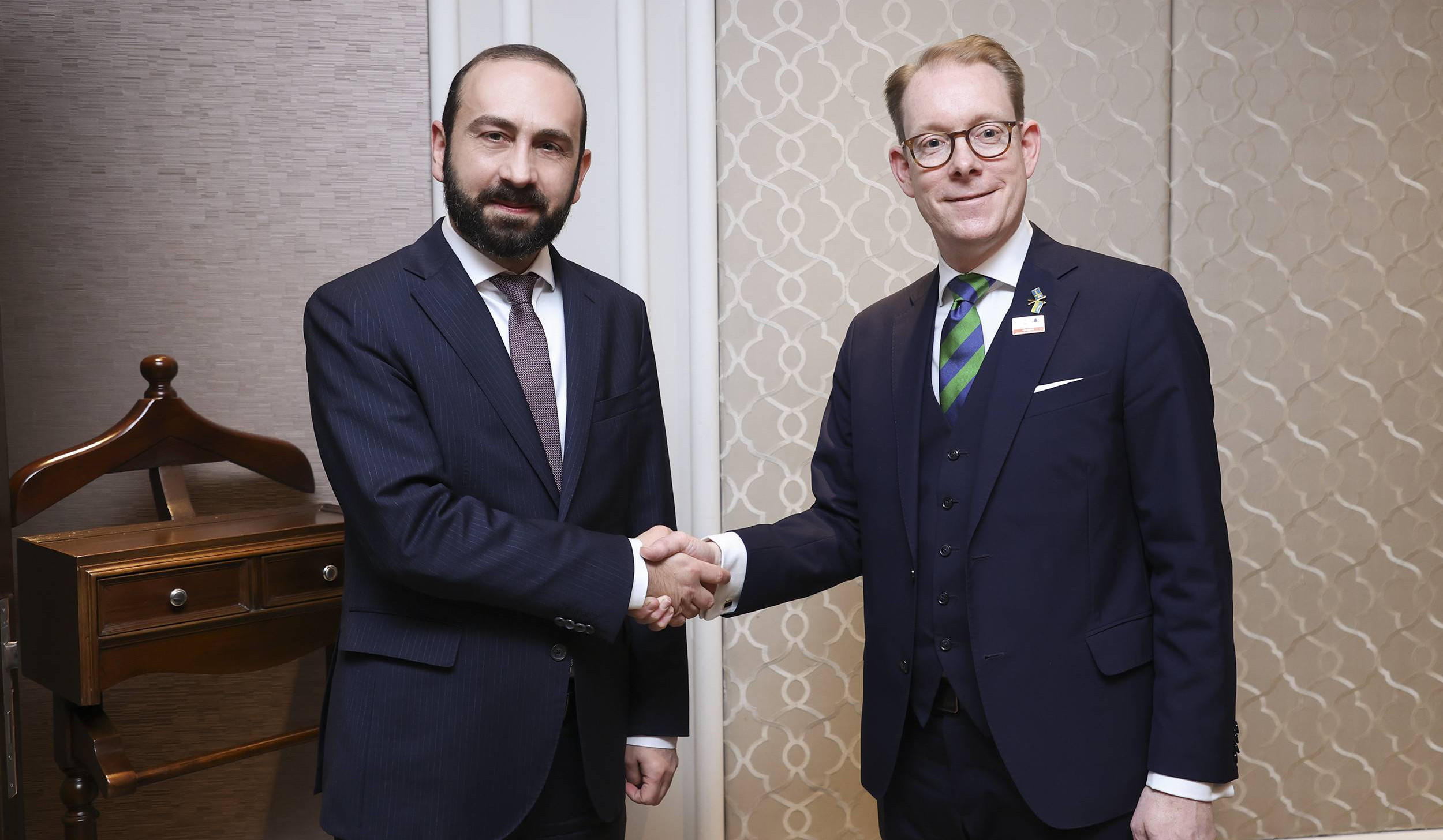 Արարատ Միրզոյանը և Շվեդիայի ԱԳ նախարարը մտքեր են փոխանակել ՀՀ-ԵՄ գործընկերության օրակարգի վերաբերյալ