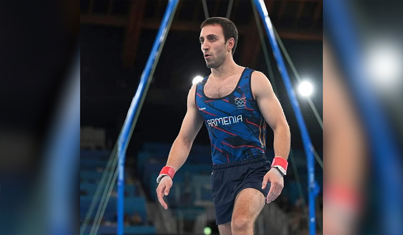 Artur Davtyan won gold medal in FIG Artistic Gymnastics World Cup