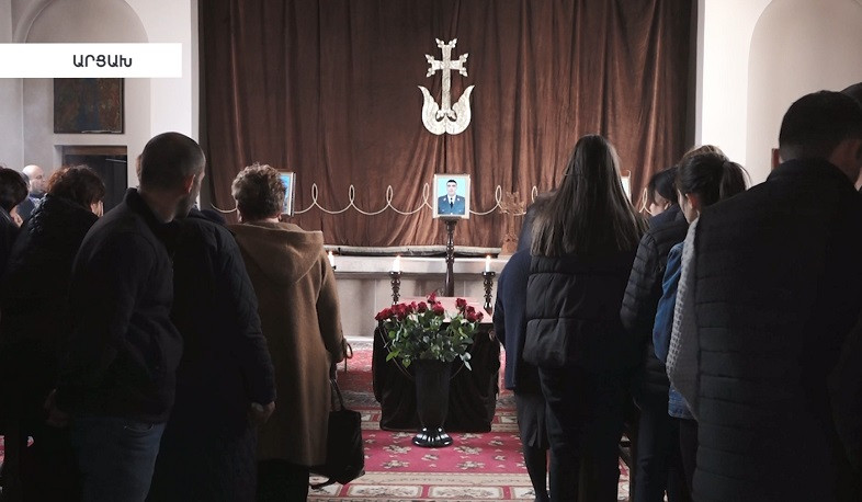 Տեղի է ունեցել Արցախում դիվերսիայի զոհ դարձած ոստիկանների հոգեհանգիստը