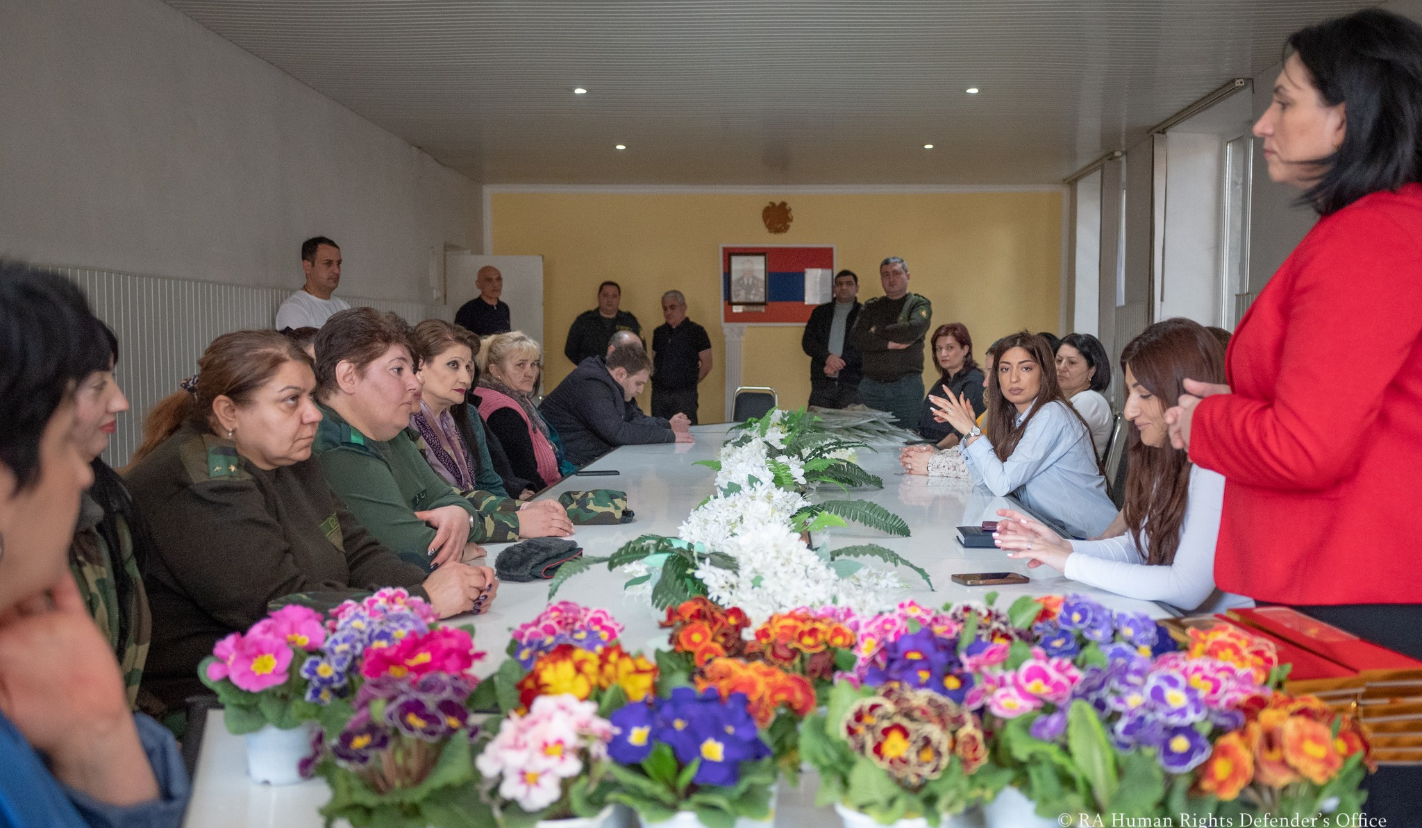 ՄԻՊ աշխատակազմի ներկայացուցիչները մարտի 8-ի առթիվ այցելել են «Աբովյան» ՔԿՀ