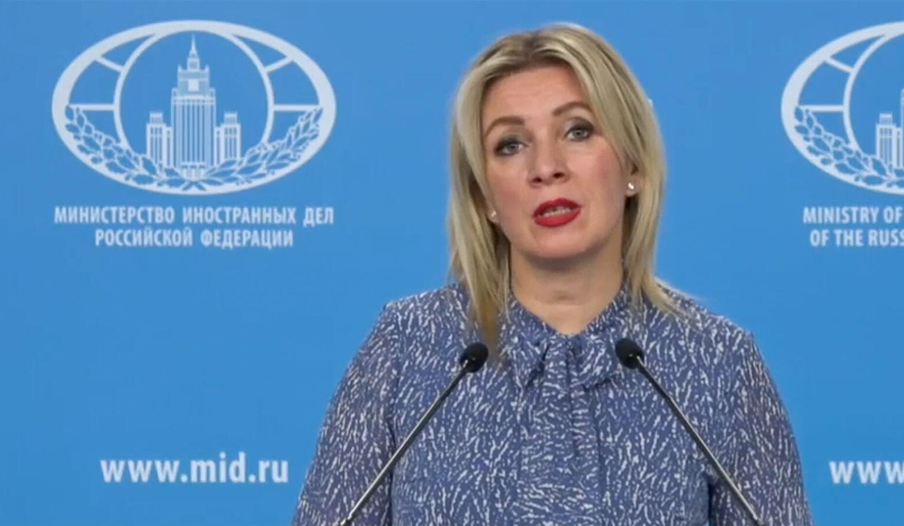 ԱՄՆ-ի և Եվրամիության նպատակներն ուղղված չեն Հարավային Կովկասում խաղաղության և անվտանգության ապահովմանը. Զախարովա