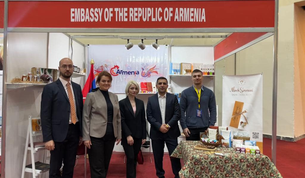 Foreigners showed interest in Armenian products at Cairo International Fair