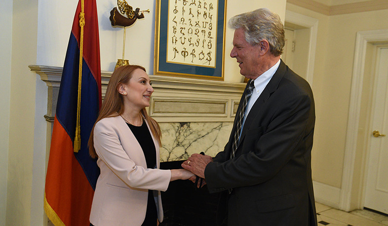 Support efforts to Armenia and Artsakh will be consistent: Congressman Pallone to Lilit Makunts