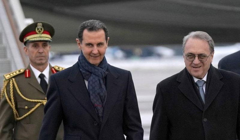 Syrian President arrives in Moscow