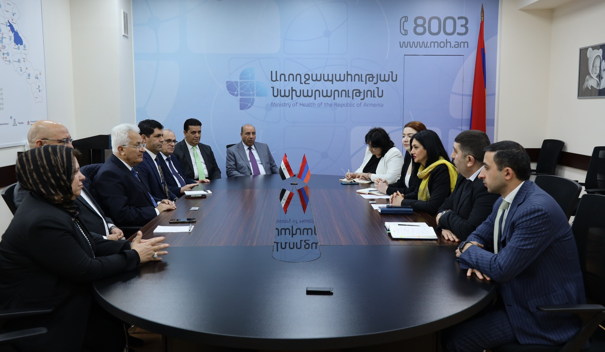 Առողջապահության ոլորտում հայ-իրաքյան համագործակցությանը նոր թափ հաղորդելու հնարավորություններն առկա են. Նանուշյան