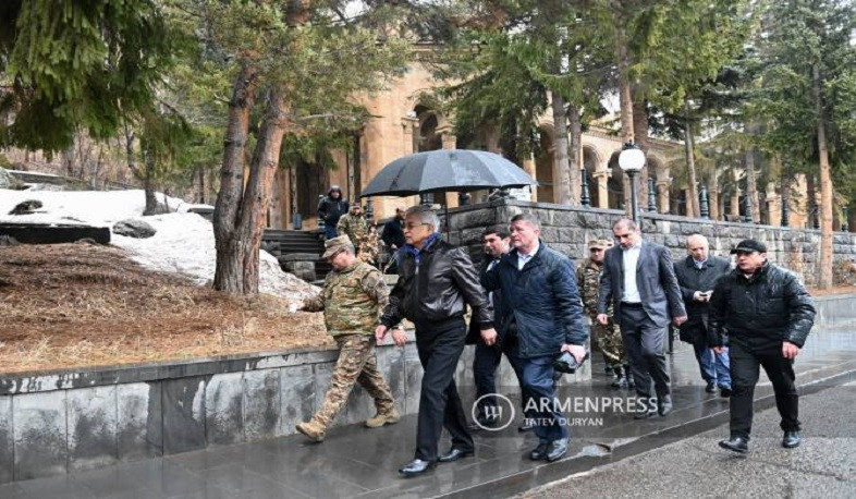Генсек ОДКБ посетил Джермук, ознакомился с ситуацией, сложившейся после азербайджанской агрессии