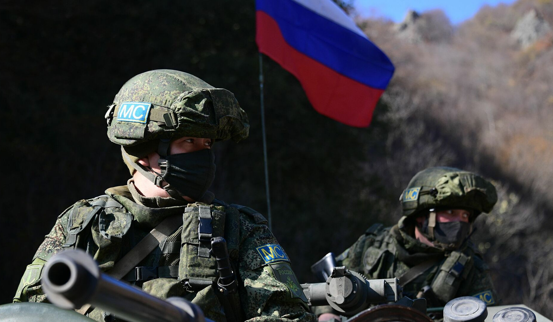 Russian peacekeeping contingent recorded violation of ceasefire regime in Martuni and Shushi regions