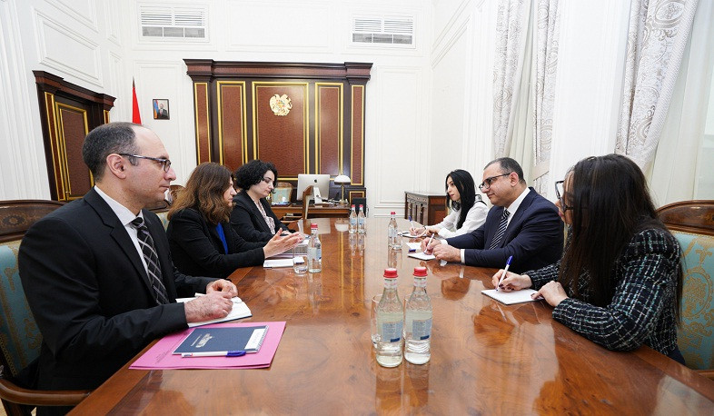 Tigran Khachatryan hosted representatives of International Monetary Fund