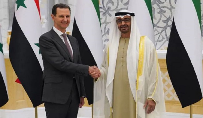 Syria's Assad arrives in United Arab Emirates in official visit